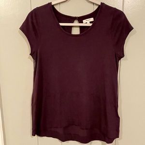 Madewell Knit High-Low Top